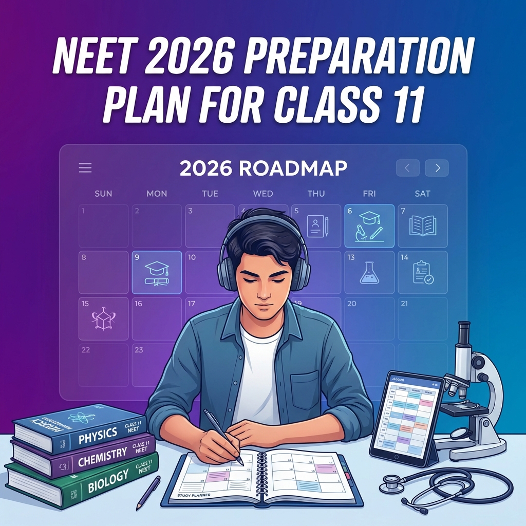 NEET 2026 Preparation Plan for Class 11 Students (Delhi Based Coaching)