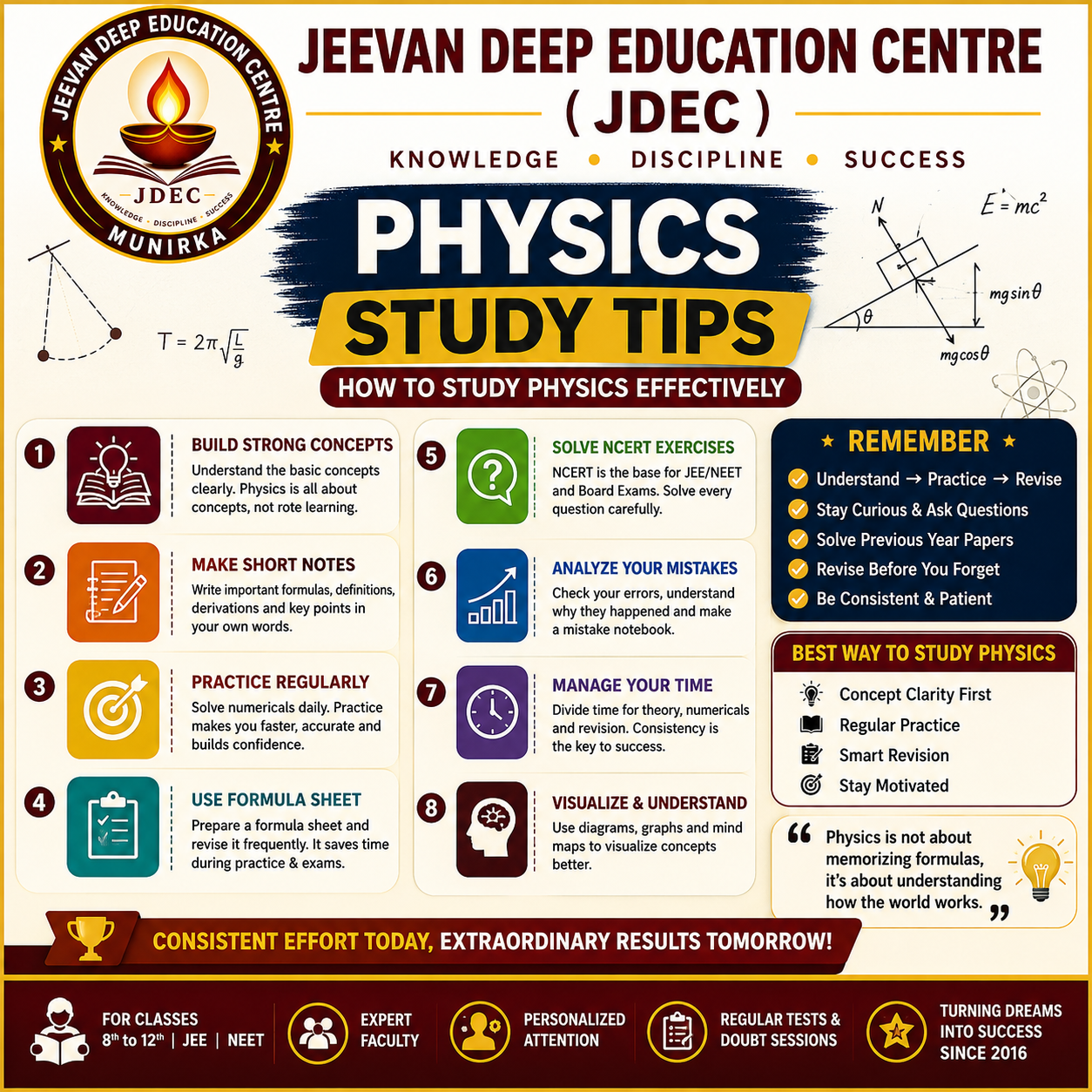 Physics Study Tips: How to Study Physics Effectively
